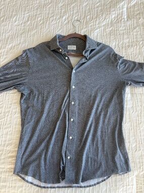 Emanuel Berg Long Sleeve Button Down Shirt